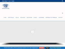 Tablet Screenshot of dqs.pl